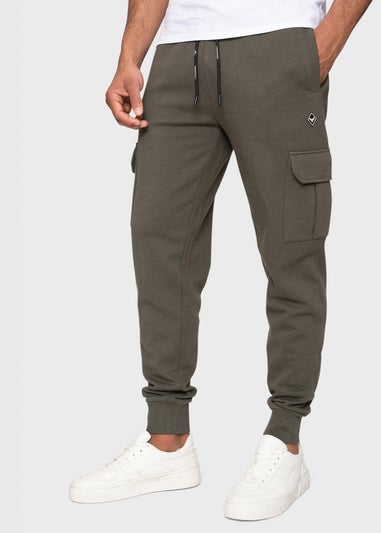 Threadbare Black 2 Pack Cargo Style Joggers