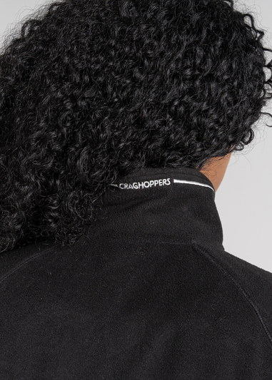 Craghoppers Black Miska VI Half Zip Fleece