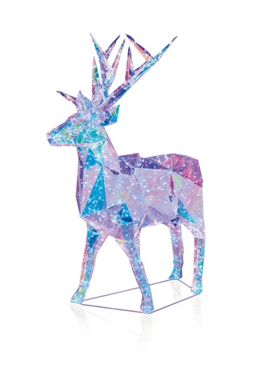 Premier Decorations Dream Light Stag with 500 White LEDs 90cm