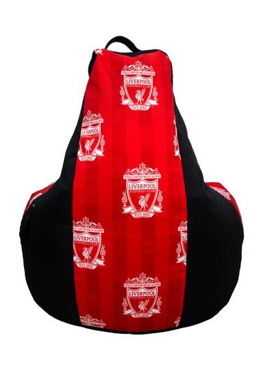 Liverpool High Back Red Lounging Gaming Bean Chair