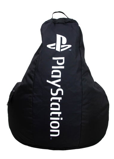 PlayStation High Back Black Lounging Gaming Bean Chair