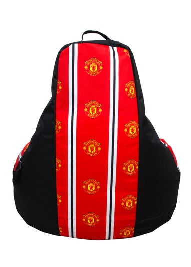 Manchester United High Back Red Lounging Gaming Bean Chair