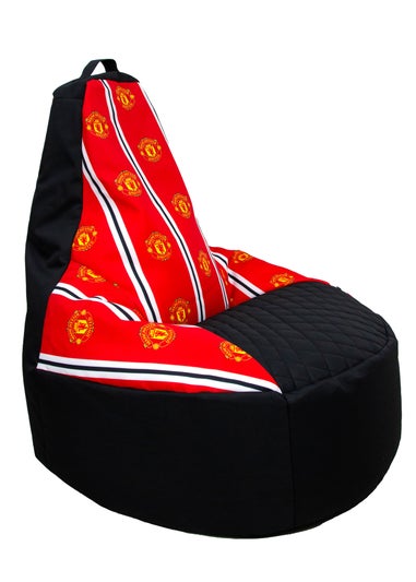 Manchester United High Back Red Lounging Gaming Bean Chair