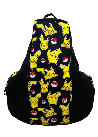 Pokémon High Back Yellow Lounging Gaming Bean Chair