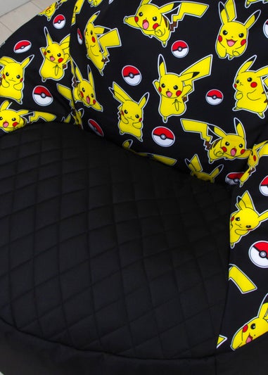 Pokémon High Back Yellow Lounging Gaming Bean Chair