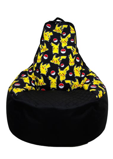 Pokémon High Back Yellow Lounging Gaming Bean Chair