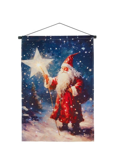 Premier Decorations Battery Operated St Nicholas and Star Scene 60 x 40cm