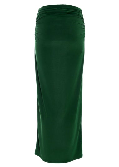 Quiz Green Maxi Skirt