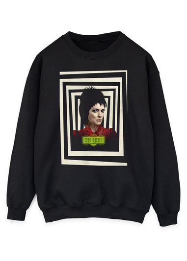 Beetlejuice Lydia Frame Black Sweatshirt