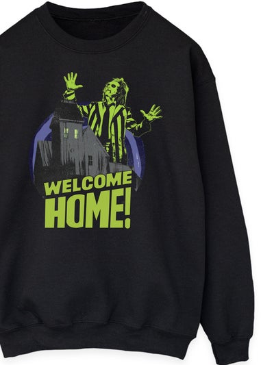 Beetlejuice Welcome Home Black Sweatshirt