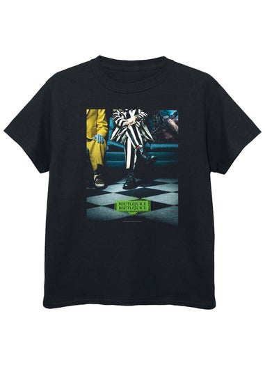 Beetlejuice Poster Black T-Shirt (3-13 yrs)