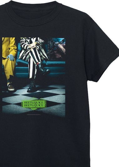 Beetlejuice Poster Black T-Shirt (3-13 yrs)