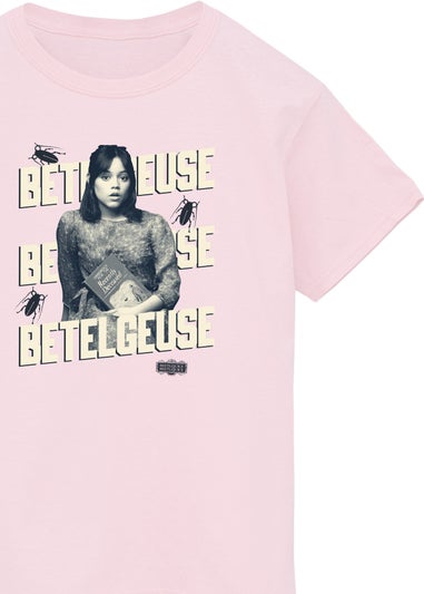 Beetlejuice Astrid Betelgeuse Pink T-Shirt (3-13 yrs)