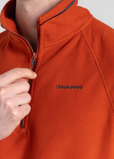 Craghoppers Orange Corey VI Half Zip Fleece