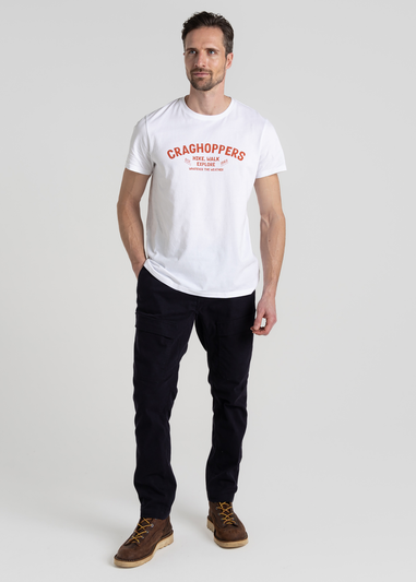 Craghoppers White Lucent Short Sleeve T-Shirt