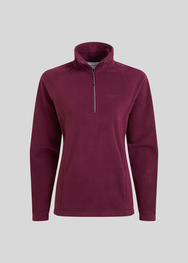 Craghoppers Purple Miska VI Half Zip Fleece