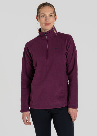 Craghoppers Purple Miska VI Half Zip Fleece