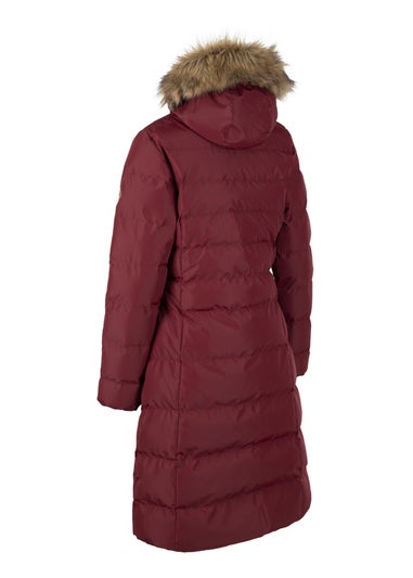 Trespass Red Audrey Padded Jacket