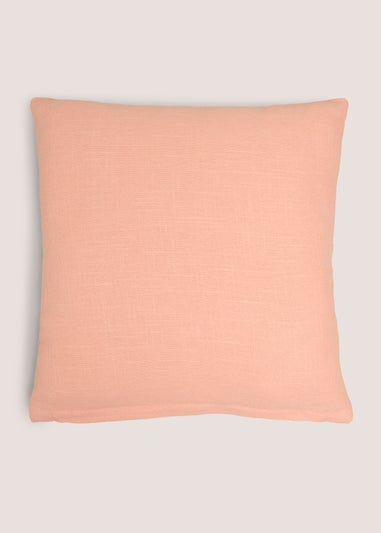 Coral Ornate Embroidery Cushion