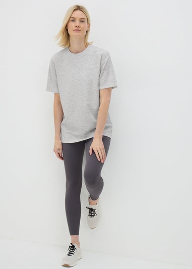 Souluxe Grey Sweatshirt Top