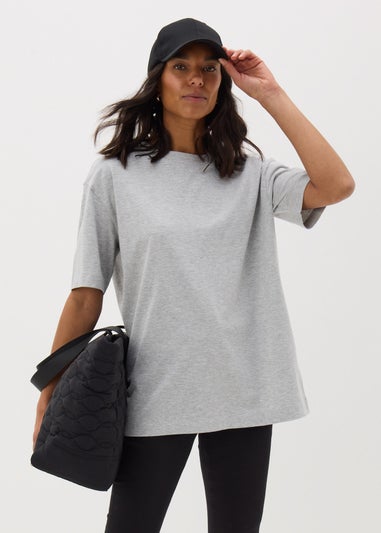 Grey Oversized T-Shirt