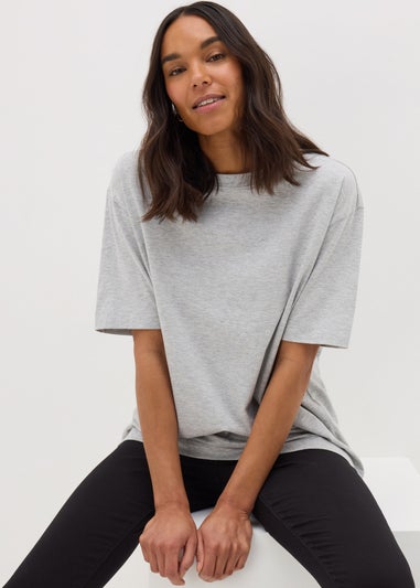 Grey Oversized T-Shirt