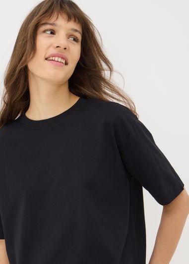 Black Oversized T-Shirt