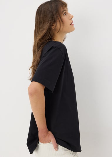 Black Oversized T-Shirt