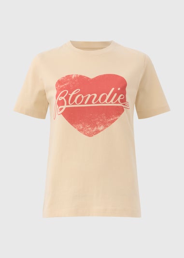 Cream Blondie Heart T-Shirt