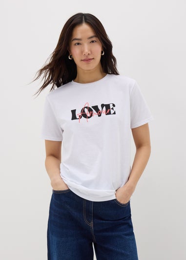 White Love Amour T-Shirt