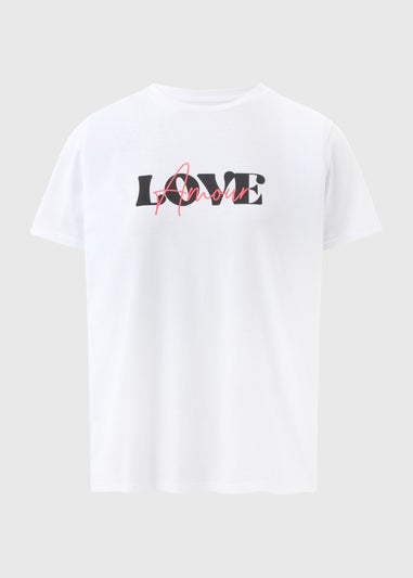 White Love Amour T-Shirt