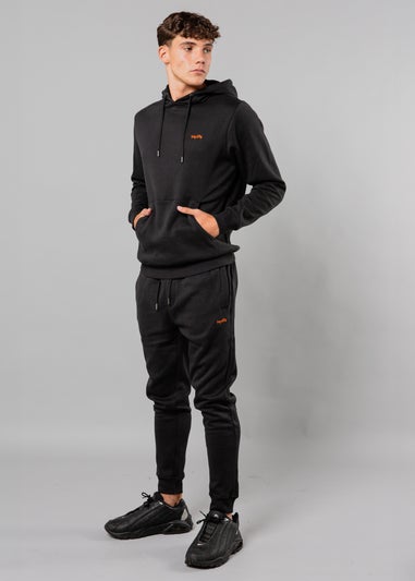 Tokyo Laundry Black Hoody and Jogger Co-ord Set