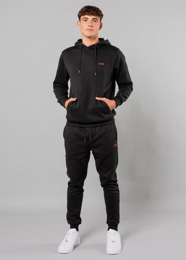 Tokyo Laundry Black Hoody and Jogger Co-ord Set