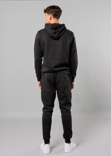 Tokyo Laundry Black Hoody and Jogger Co-ord Set