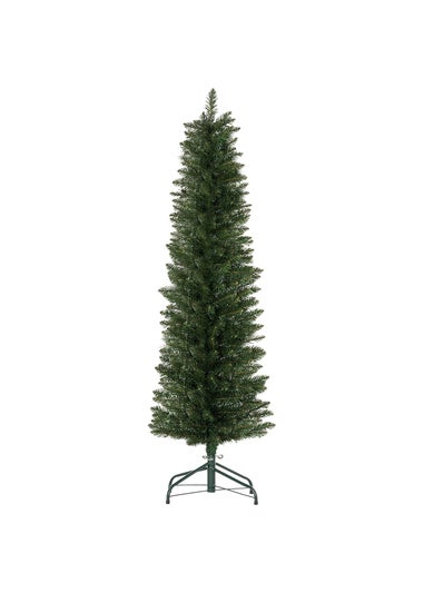 HOMCOM Artificial Pencil Christmas Tree with  Branches