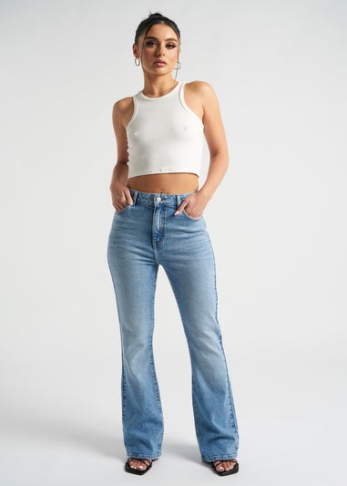 Urban Bliss Mid Blue Bootcut Jean