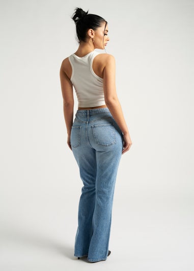 Urban Bliss Mid Blue Bootcut Jean