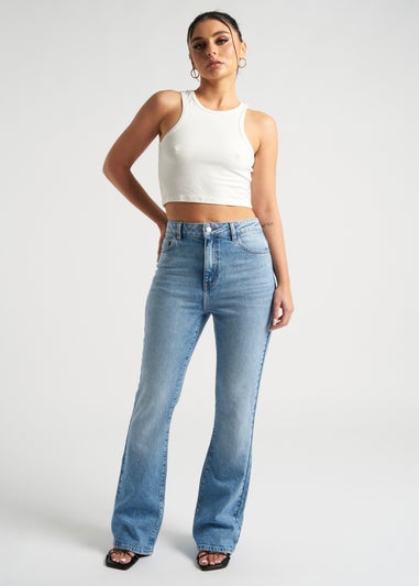 Urban Bliss Mid Blue Bootcut Jean