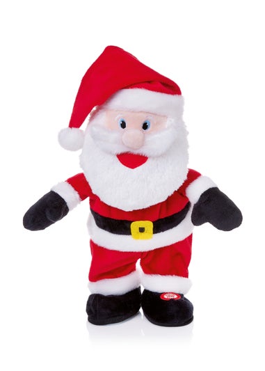 Premier Decorations Battery Operated Animated Musical Santa 31cm