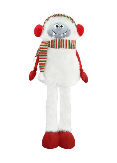 Premier Decorations Standing Yodi the Yeti Plush with Extendable Legs 74cm