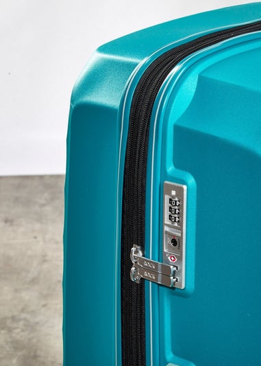 Rock Sunwave Blue Set Suitcases 3pc