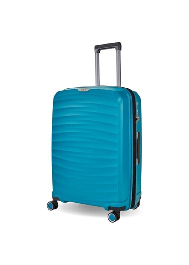 Rock Sunwave Blue Set Suitcases 3pc