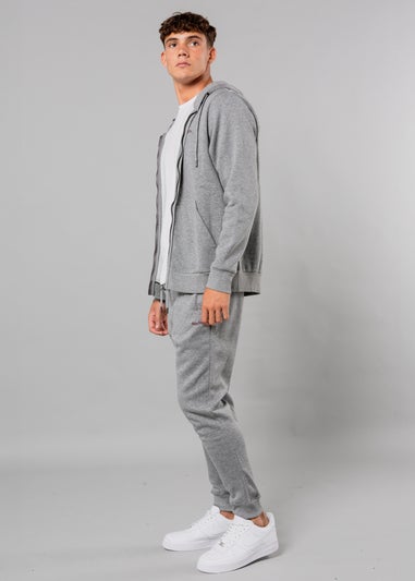 Tokyo Laundry Grey Zip-Through Hoody and Jogger Co-ord Set