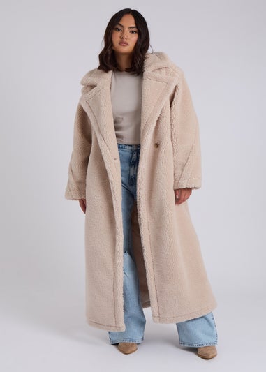 Urban Bliss Stone Borg Longline Jacket