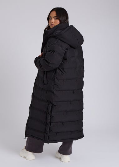 Urban Bliss Black Seamless Maxi Puffer Coat