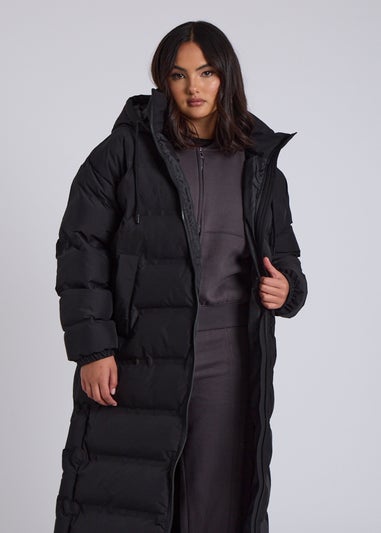 Urban Bliss Black Seamless Maxi Puffer Coat