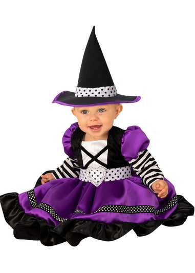 Bristol Novelty Kids Purple Witch Costume (1-4yrs)