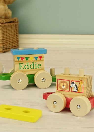 Personalised Memento Company Circus Toy Train