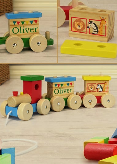 Personalised Memento Company Circus Toy Train