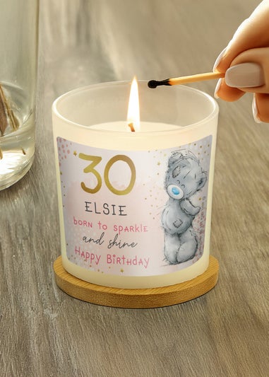 Personalised Memento Company Sparkle & Shine Birthday Scented Jar Candle